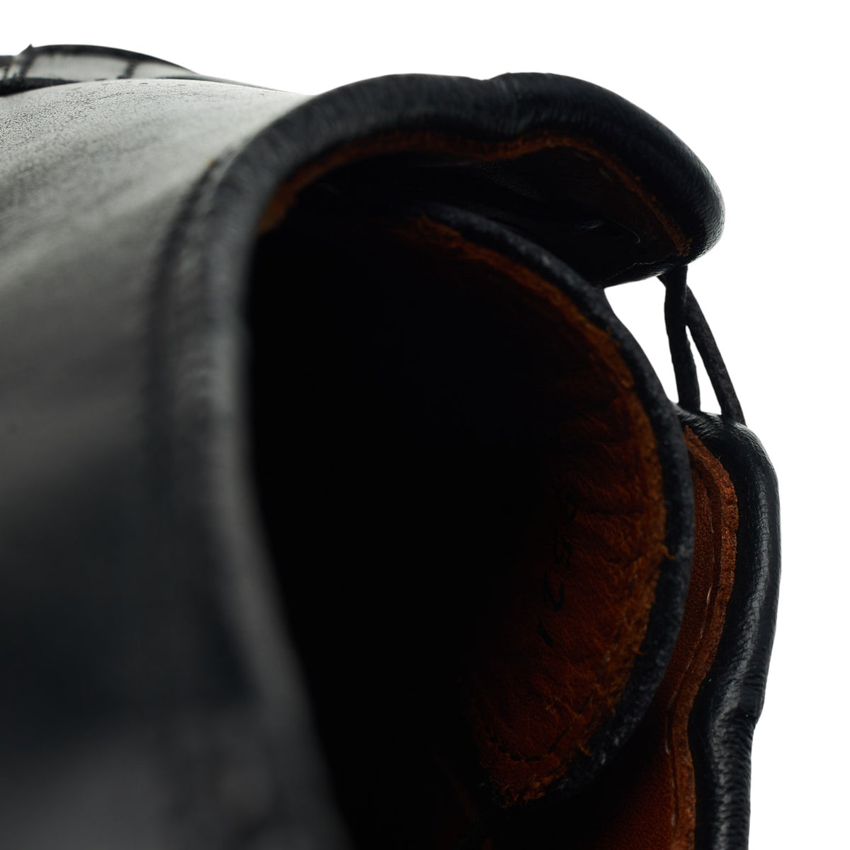 'Leeds' Black Leather Derby UK 7 US 8 D