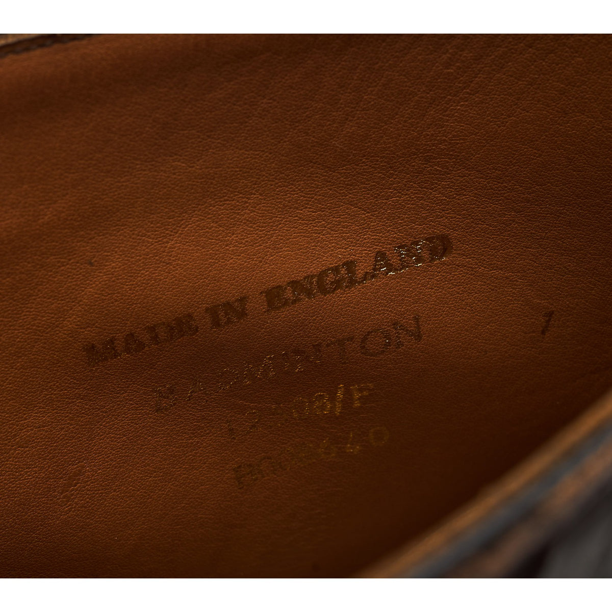 Herring 'Badminton' Brown Waxy Leather Boots UK 7 F