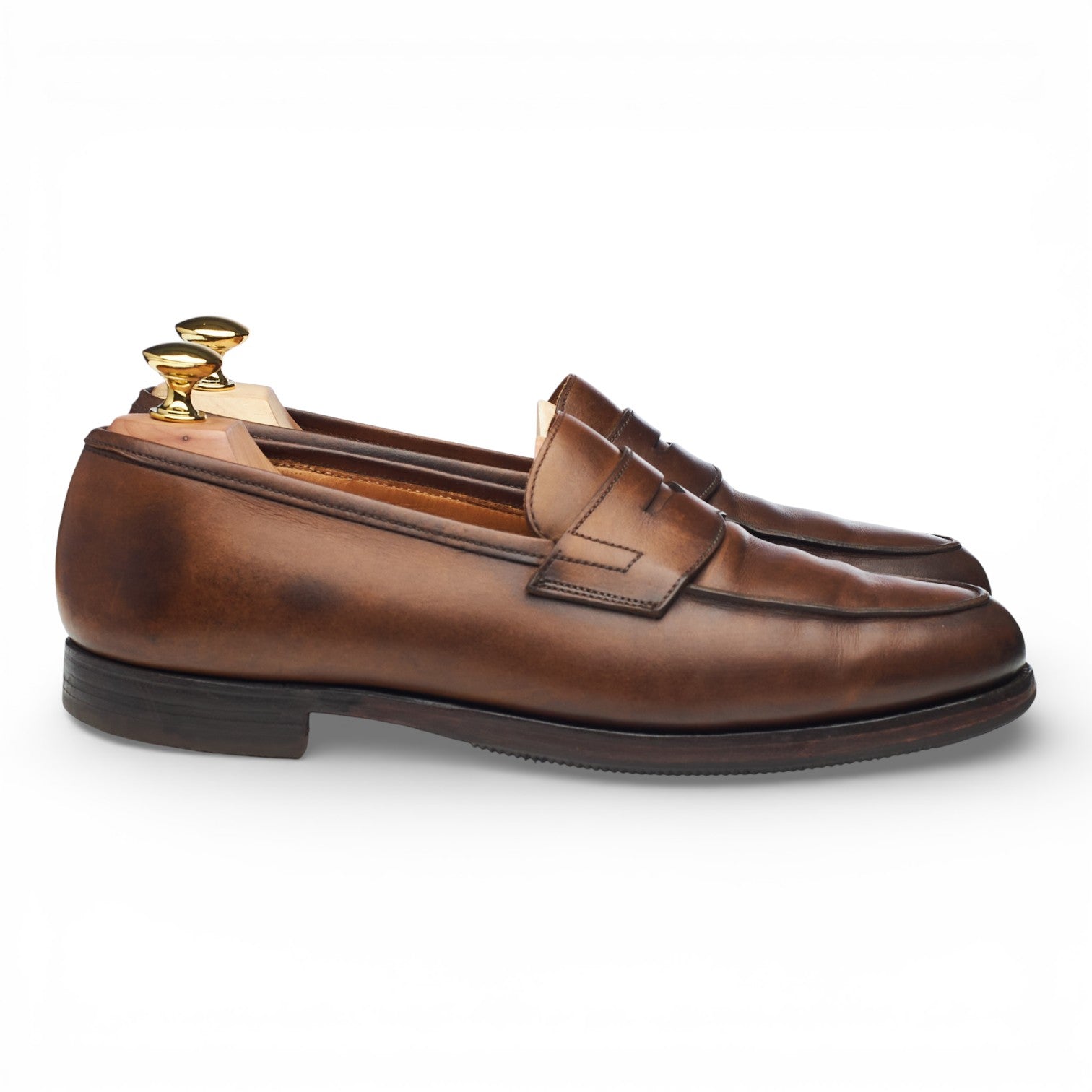 緊急値下げ　Crockett & Jones ブラウンローファー 2026年最新CROCKETT&JONES Crockett & Jones MARSTON UK6E Brown