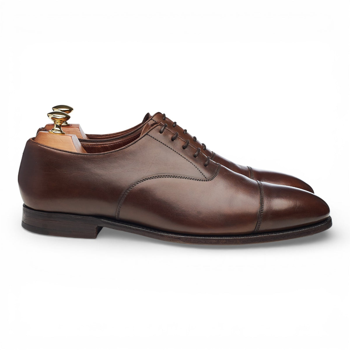 'Audley' Brown Leather Oxford UK 9 E