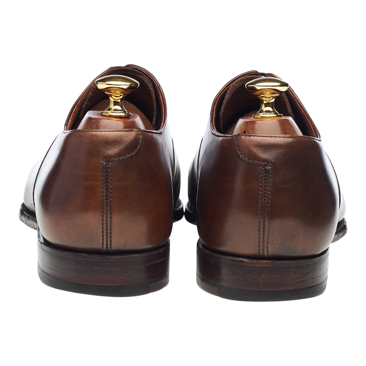 'Audley' Brown Leather Oxford UK 9 E