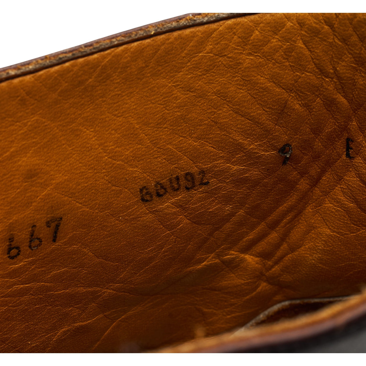 'Johnson' Brown Leather Boots UK 8 US 9 E