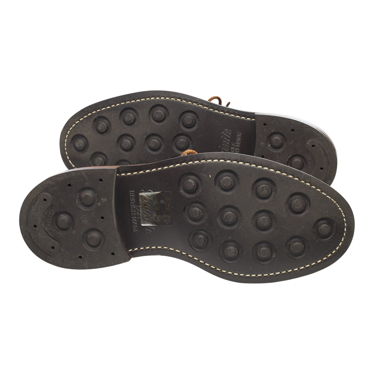 'Bourton' Sand Suede Derby Brogues UK 6.5