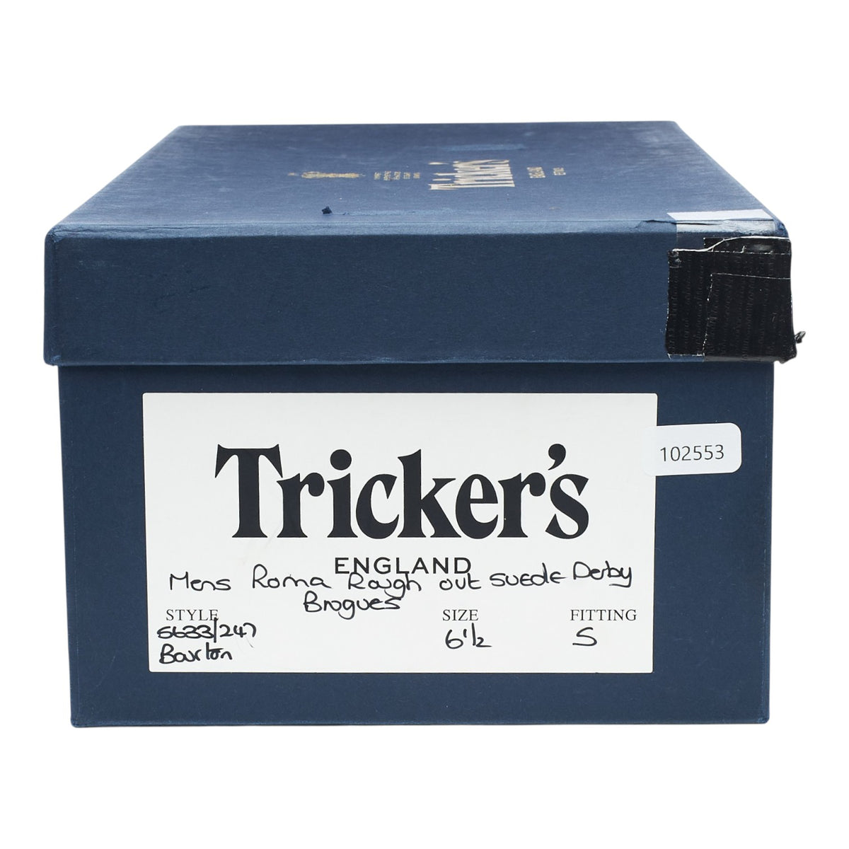 'Bourton' Sand Suede Derby Brogues UK 6.5