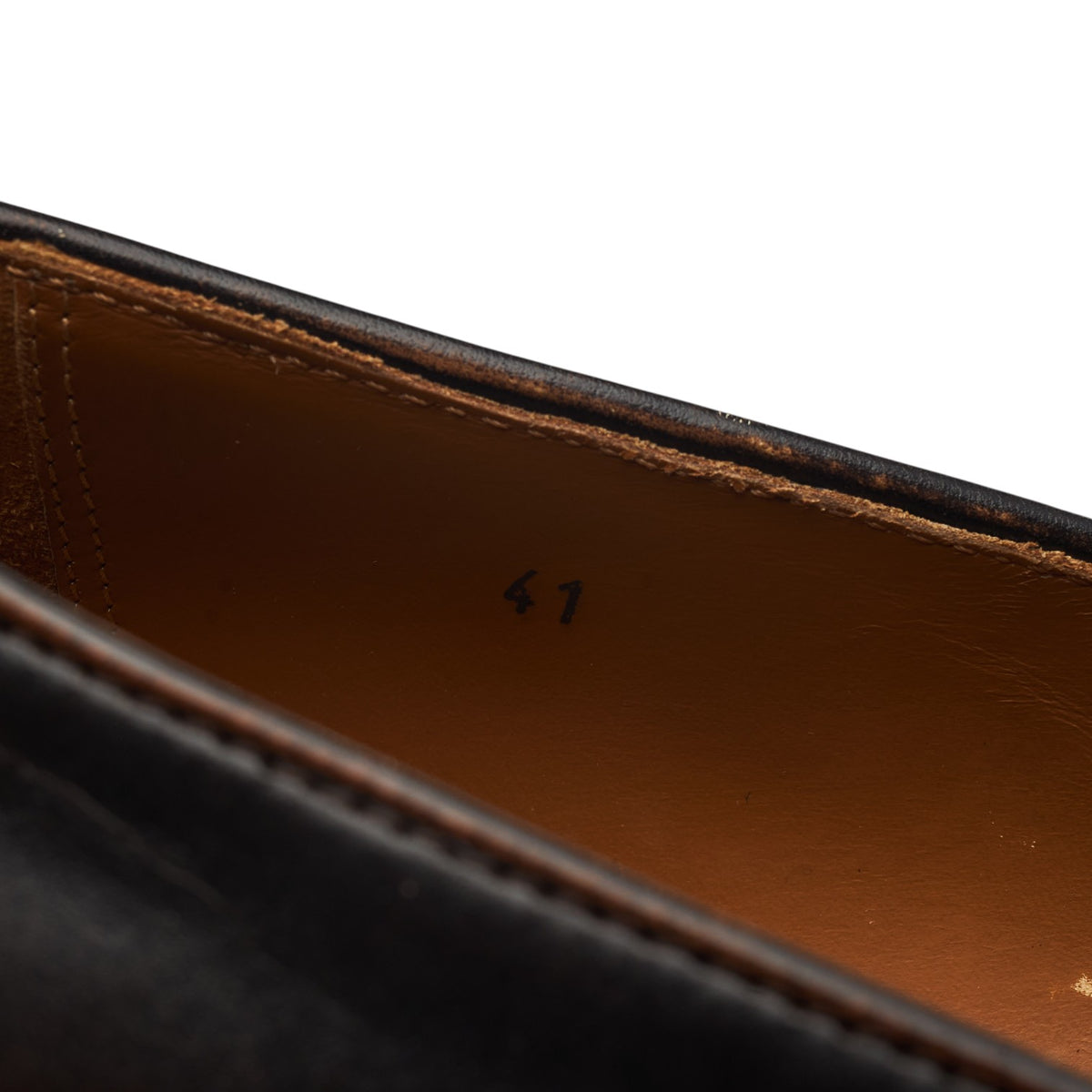 Dark Brown Leather Loafers UK 7 EU 41