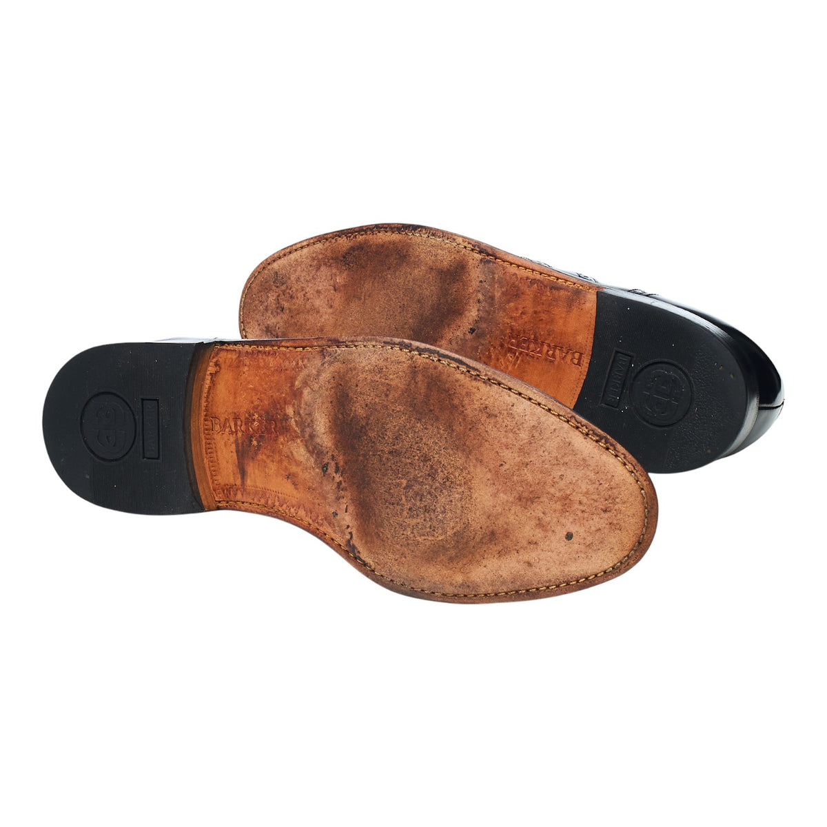 'Albert' Black Leather Oxford Brogues UK 8.5 G