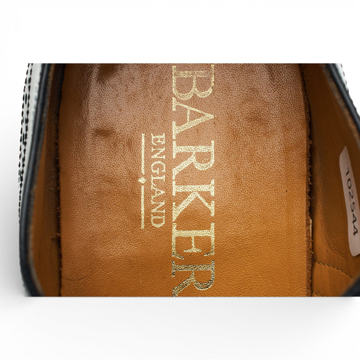 'Albert' Black Leather Oxford Brogues UK 8.5 G