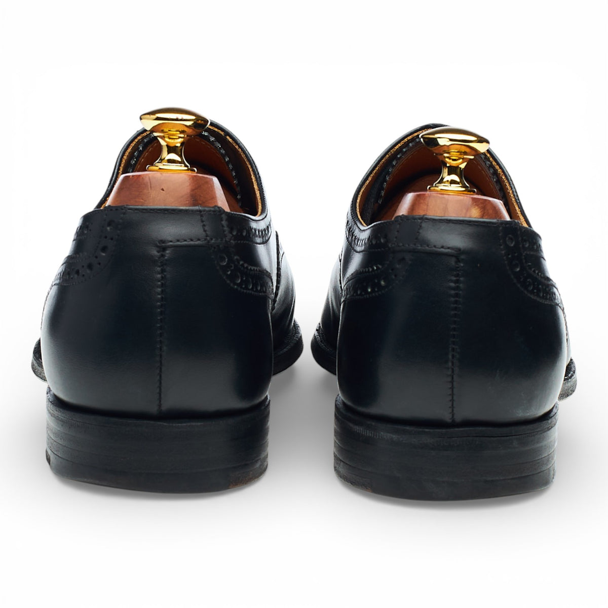 Shipton & Heneage 'Winchester' Black Leather Oxford Brogues UK 10 E