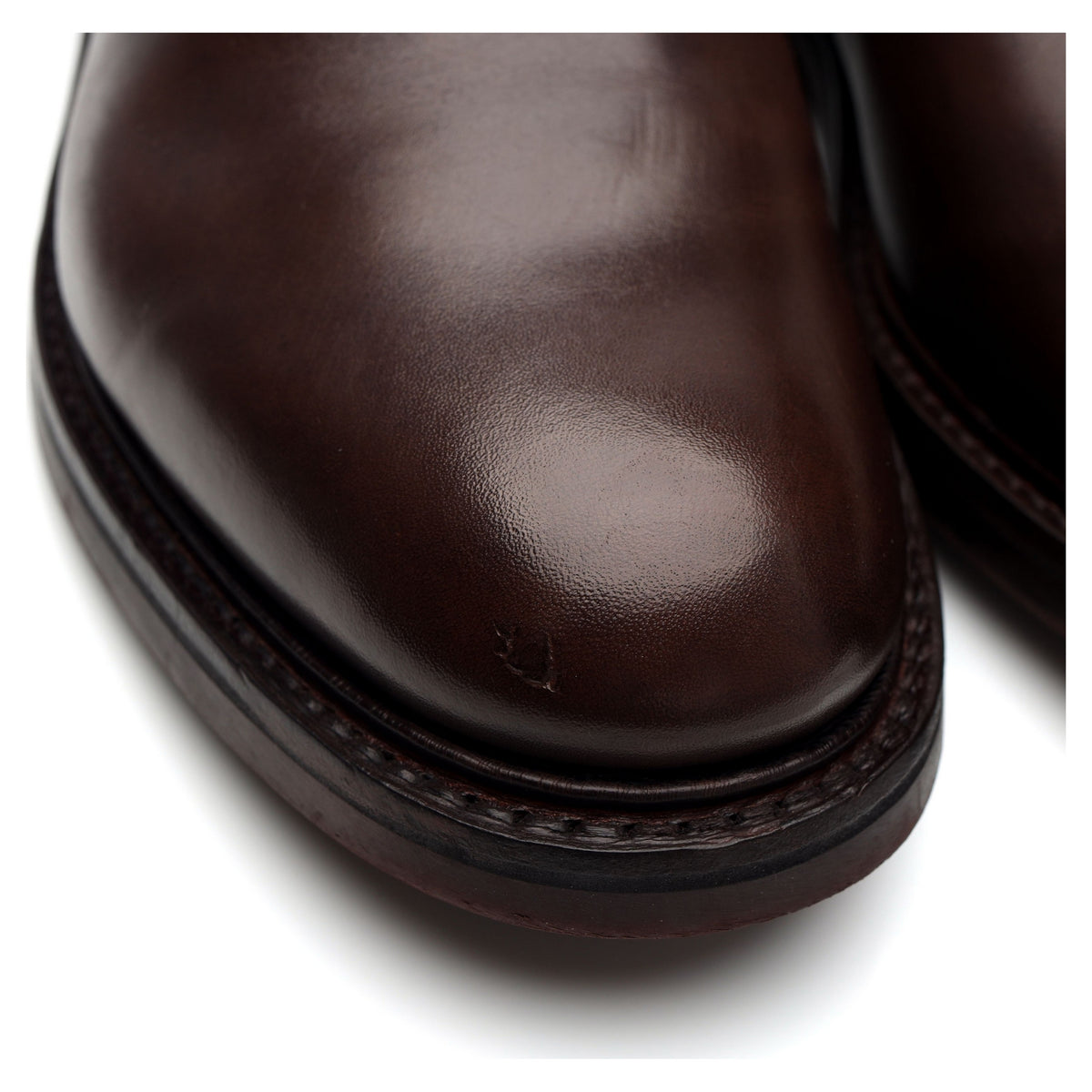 &#39;Woodbridge&#39; Dark Brown Leather Derby UK 9.5 G