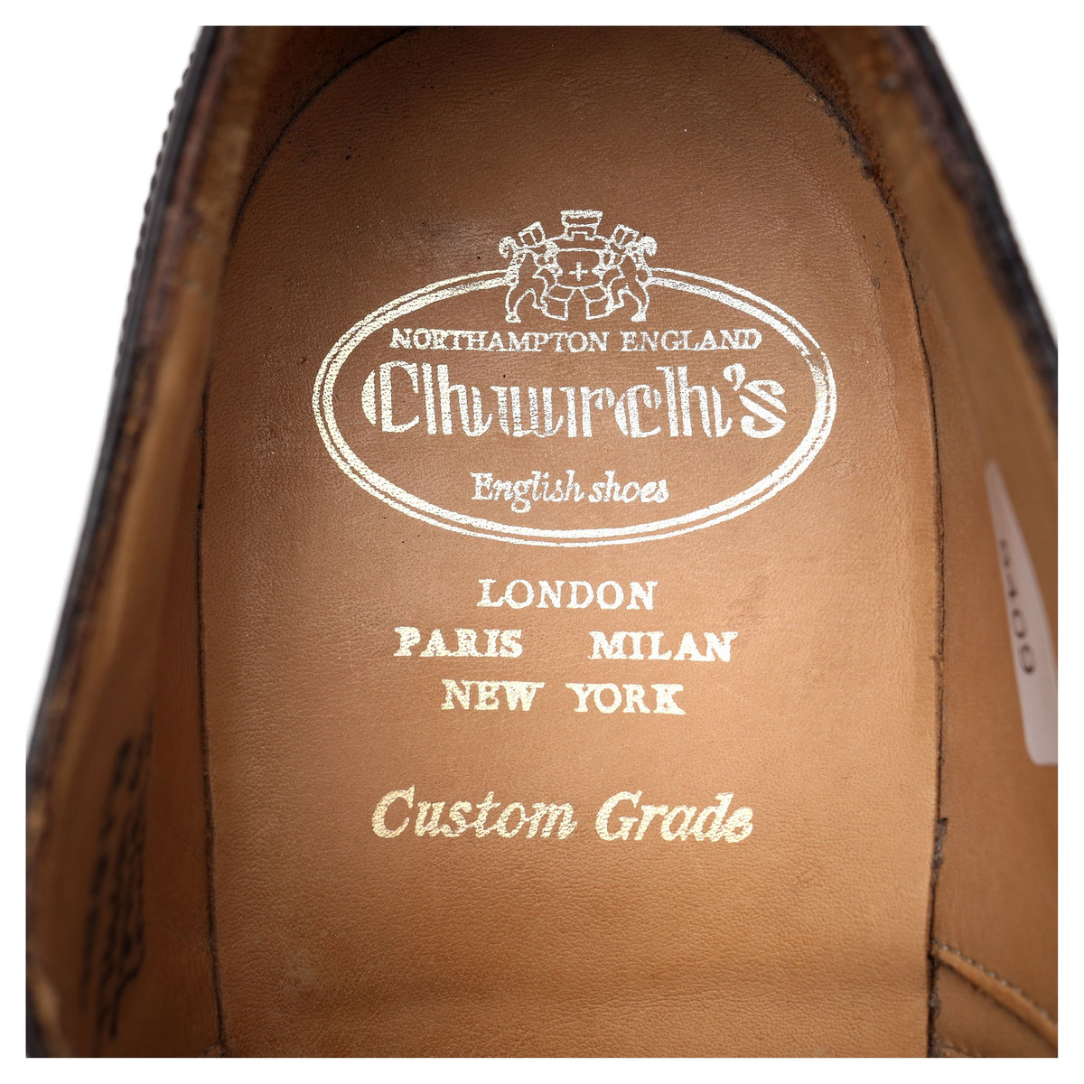 &#39;Lancaster&#39; Dark Brown Leather Oxford UK 9.5 G