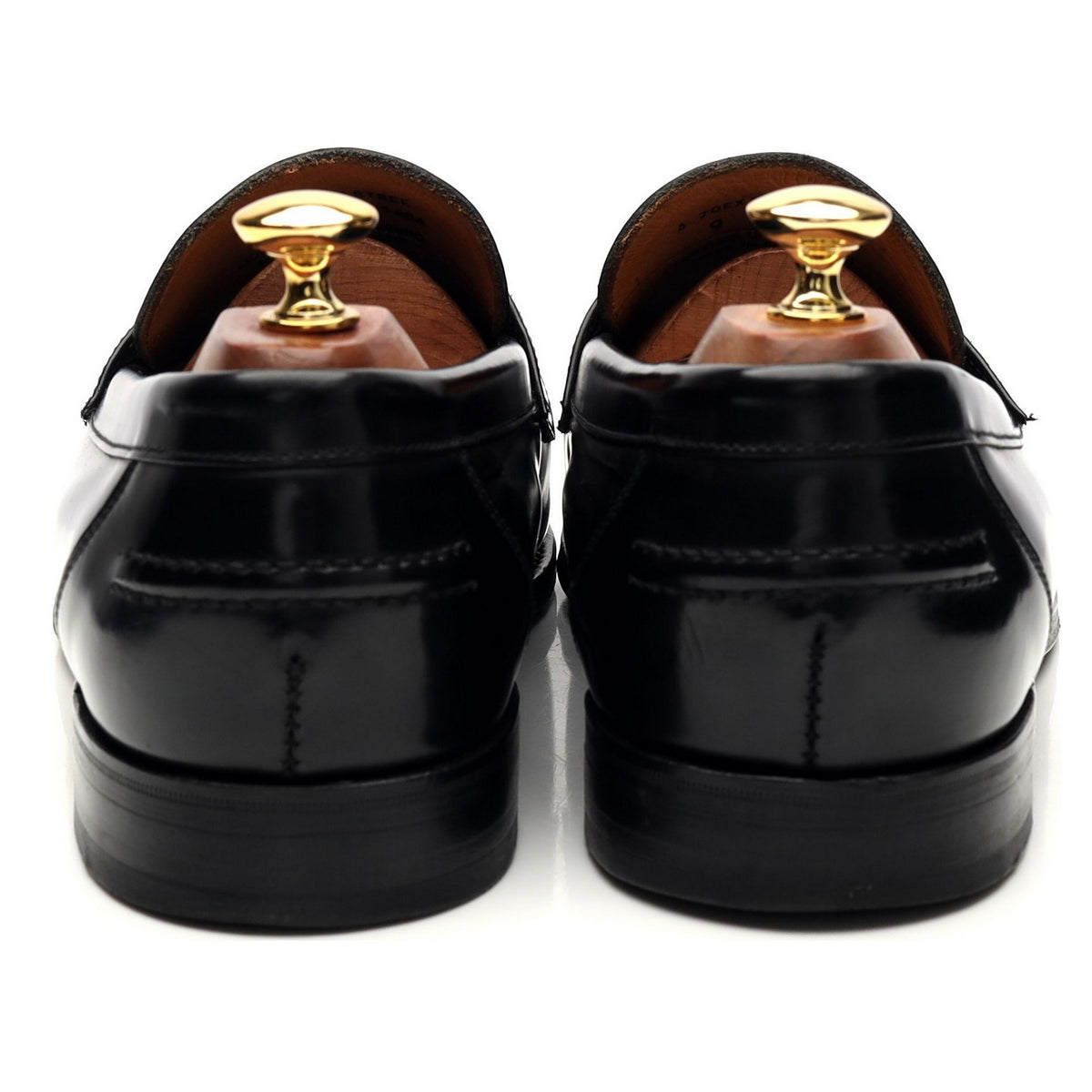 Shipton &amp; Heneage &#39;Elstree&#39; Black Leather Loafers UK 9 EX