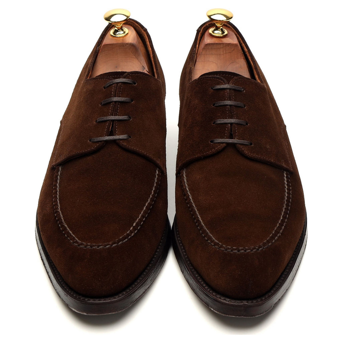 MTO &#39;Lynwood&#39; Dark Brown Suede Derby UK 9 E