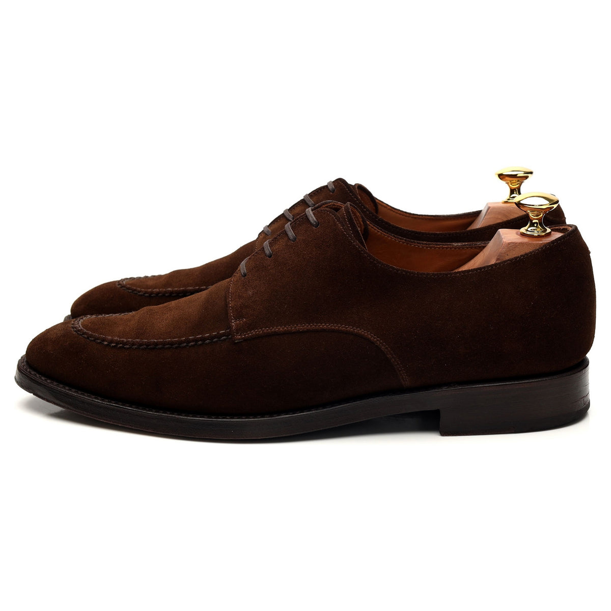 MTO &#39;Lynwood&#39; Dark Brown Suede Derby UK 9 E