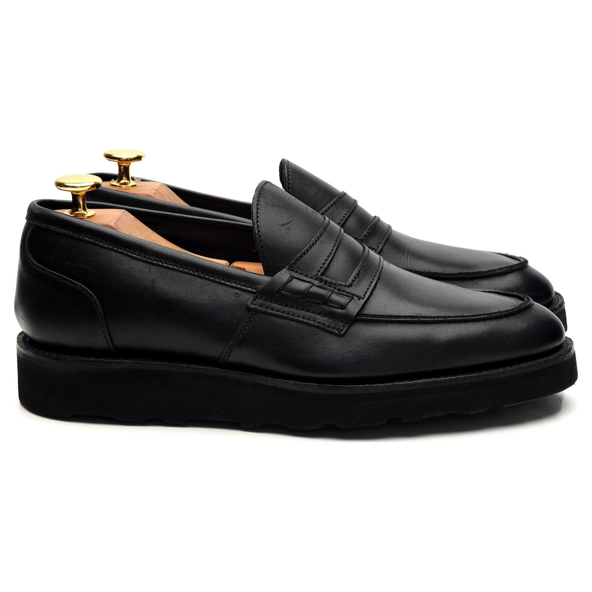 Women&#39;s Studio Nicholson Black Leather Loafers UK 5