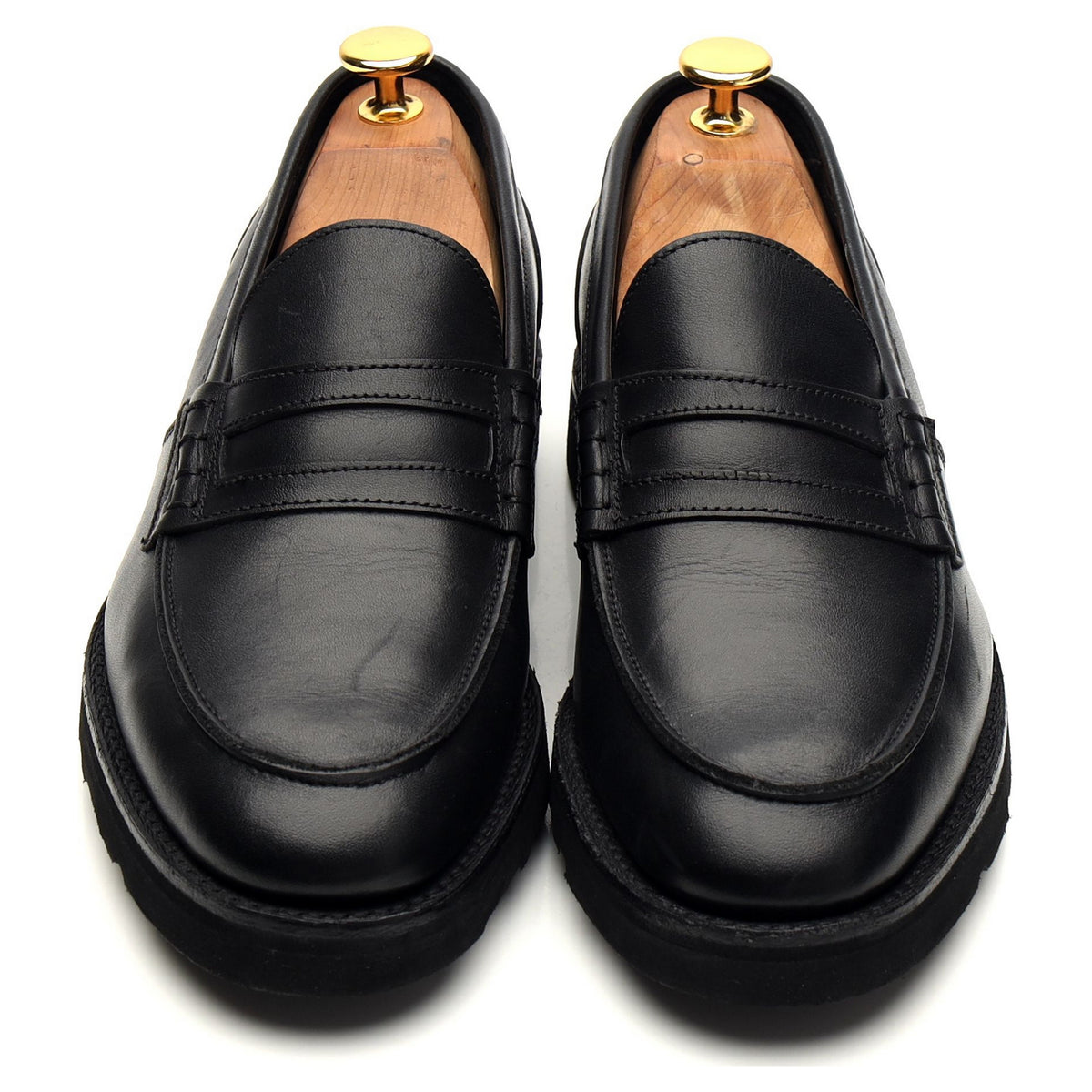 Women&#39;s Studio Nicholson Black Leather Loafers UK 5