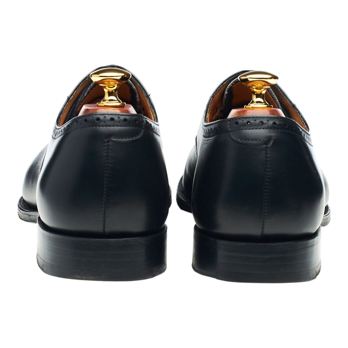 'Toronto' Black Leather Oxford Brogues UK 9.5 G