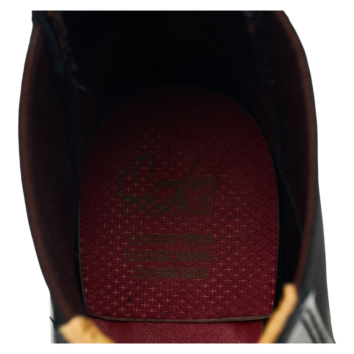 'Comfort Craftsman' Black Leather Chelsea Boots UK 8.5 G