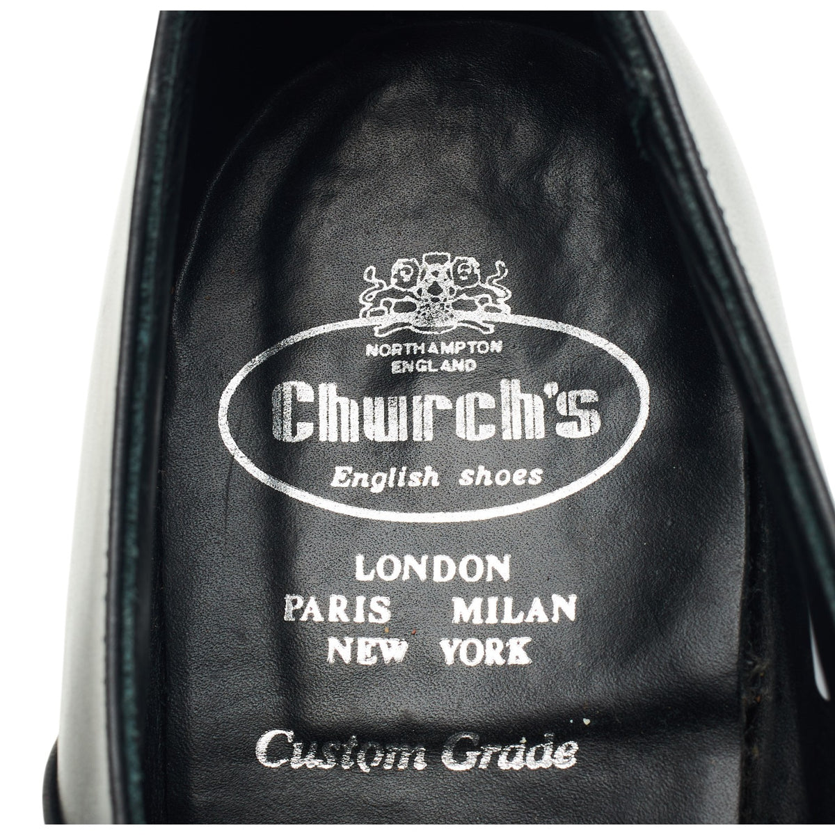 'Presley' Black Leather Monk Strap UK 8 F