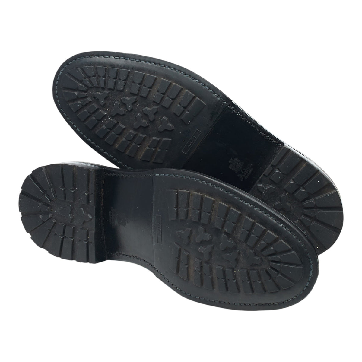 '40219HC' Black Cordovan Leather NST Tanker Boots UK 8 US 8.5 E