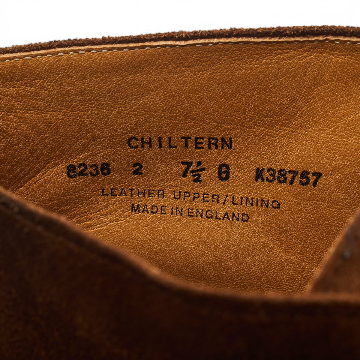 'Chiltern' Snuff Brown Suede Chukka Boots UK 7.5 G