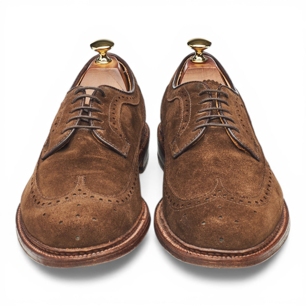 'M3606' Snuff Brown Suede Derby Brogues UK 9.5 US 10 D