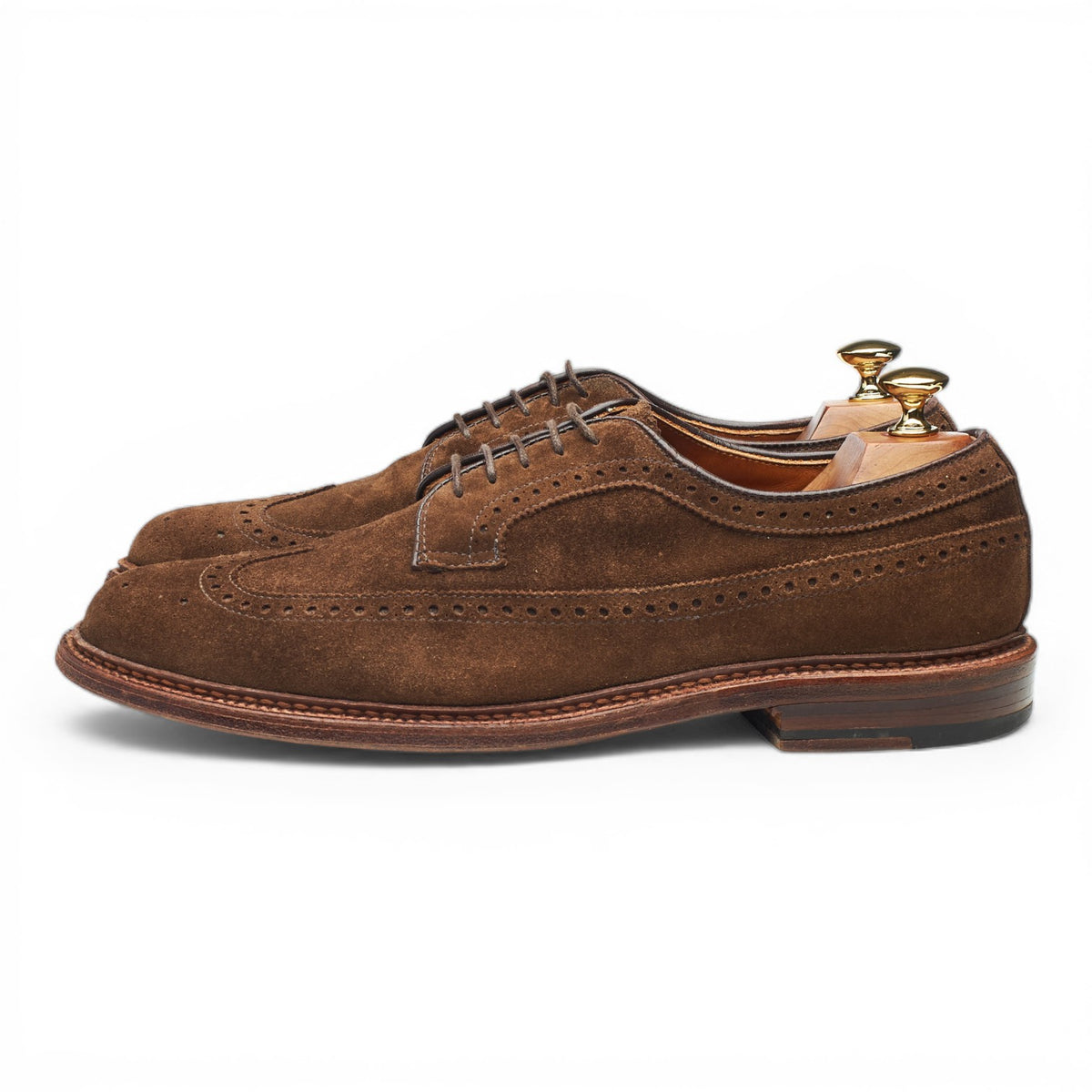 'M3606' Snuff Brown Suede Derby Brogues UK 9.5 US 10 D
