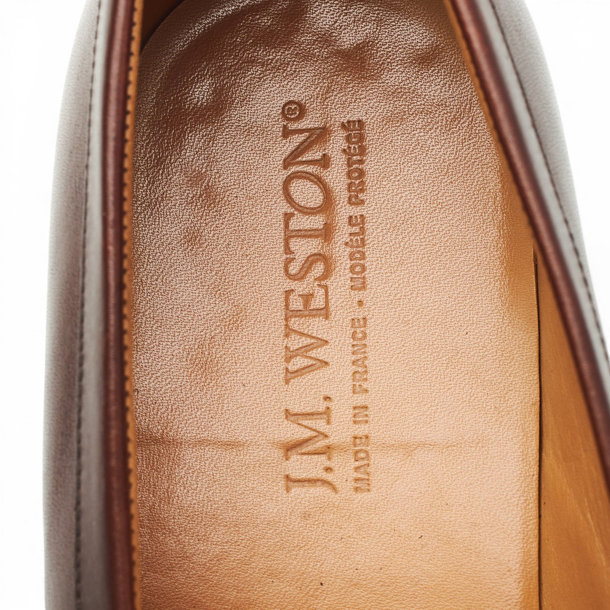 '489' Brown Leather Loafers 9 D UK 9.5