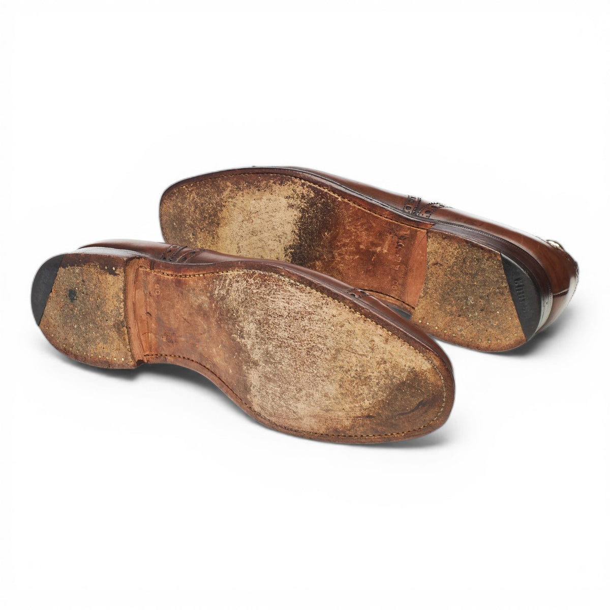 'Perth' Brown Leather Oxford Brogues UK 9 F