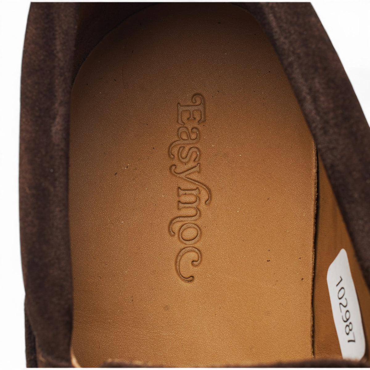 'Rockland' Dark Brown Suede Boat Shoes UK 7