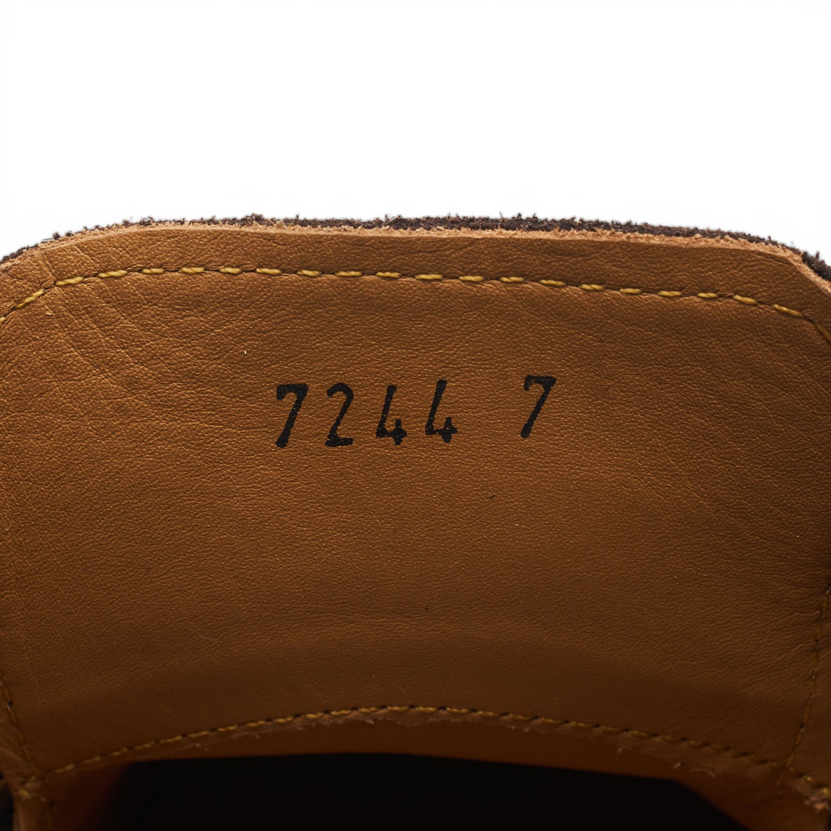 'Rockland' Dark Brown Suede Boat Shoes UK 7