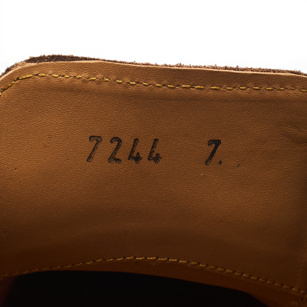 'Rockland' Snuff Brown Suede Boat Shoes UK 7