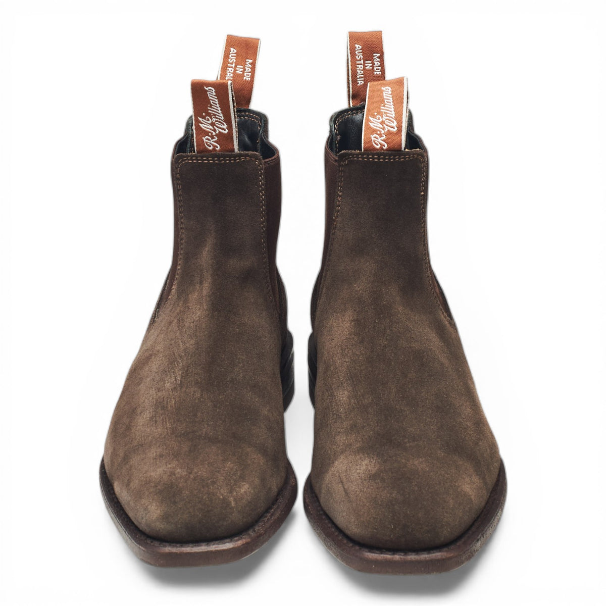 'Comfort Craftsman' Dark Brown Suede Chelsea Boots UK 8.5 G