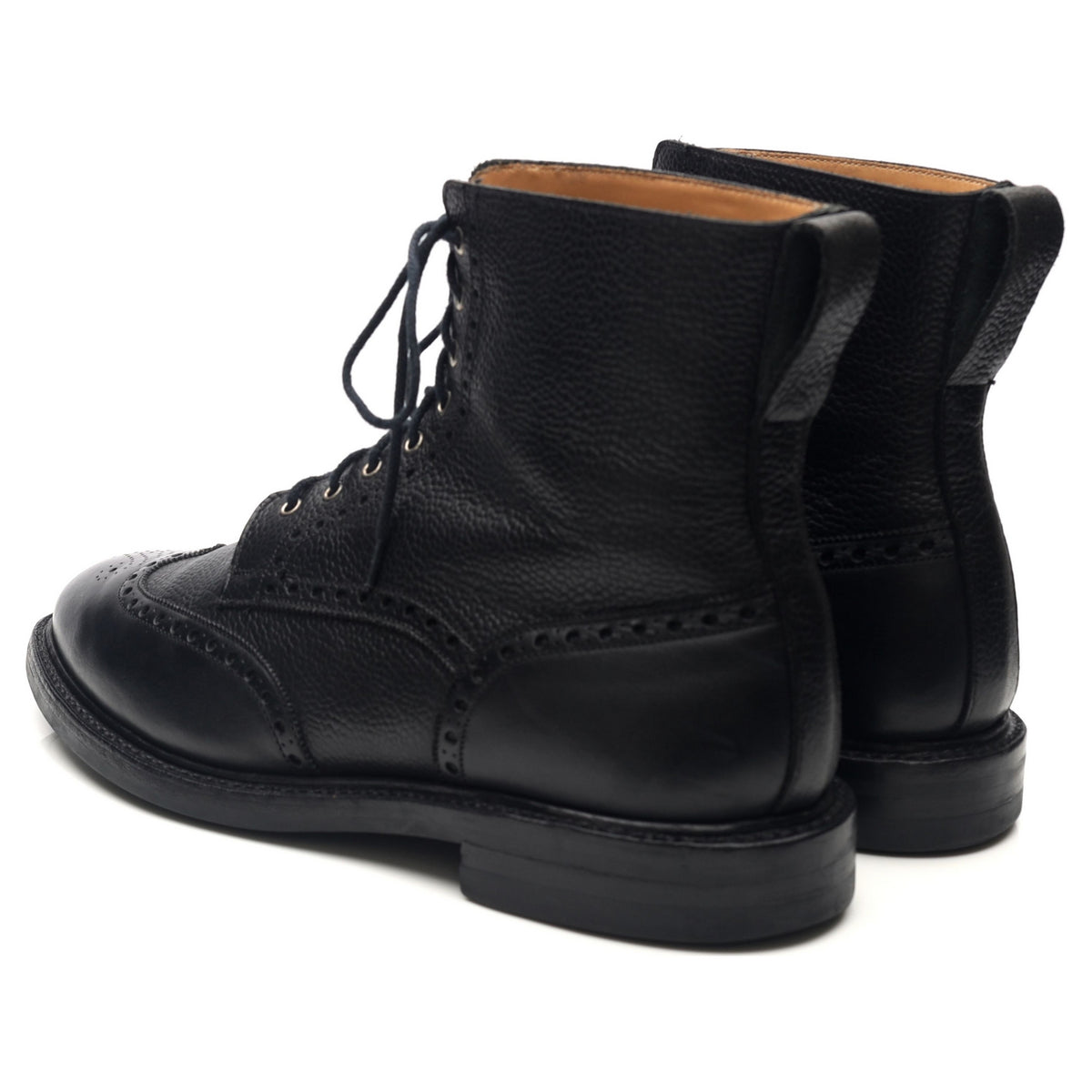 Grace black sale leather boots