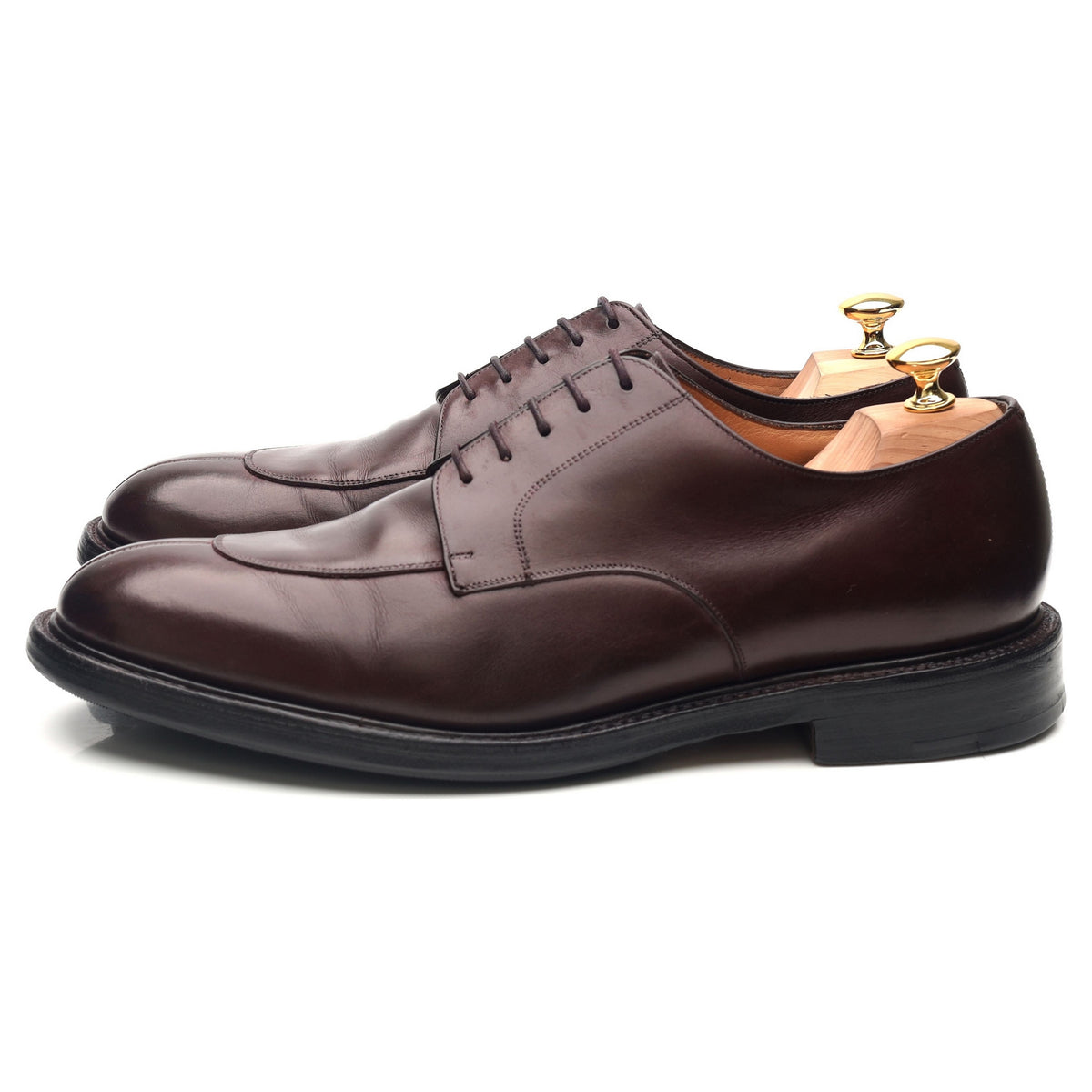 Carne' Burgundy Leather Split Toe Derby UK 11 G - Abbot's Shoes