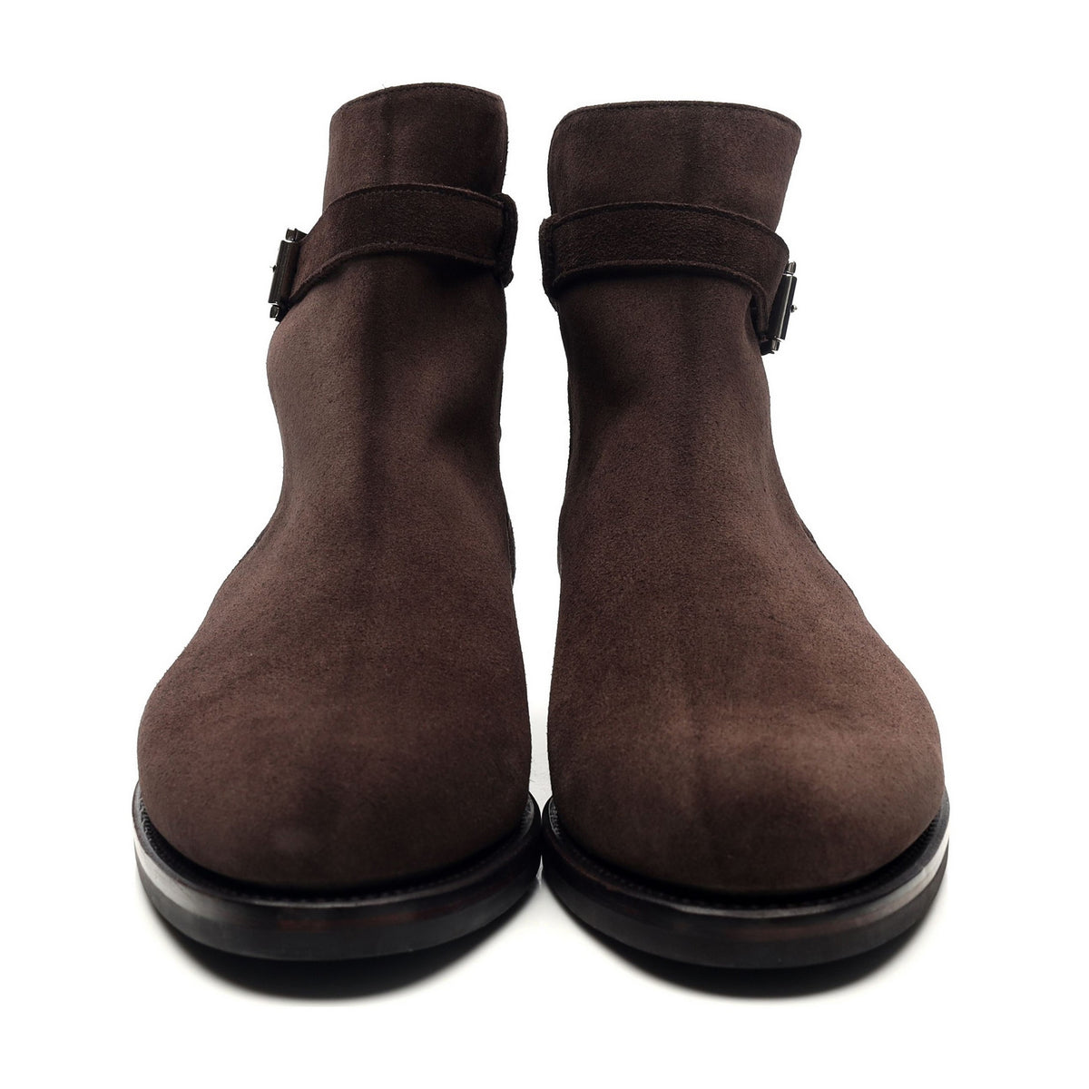 &#39;513&#39; Dark Brown Suede Jodhpur Boots UK 9 F