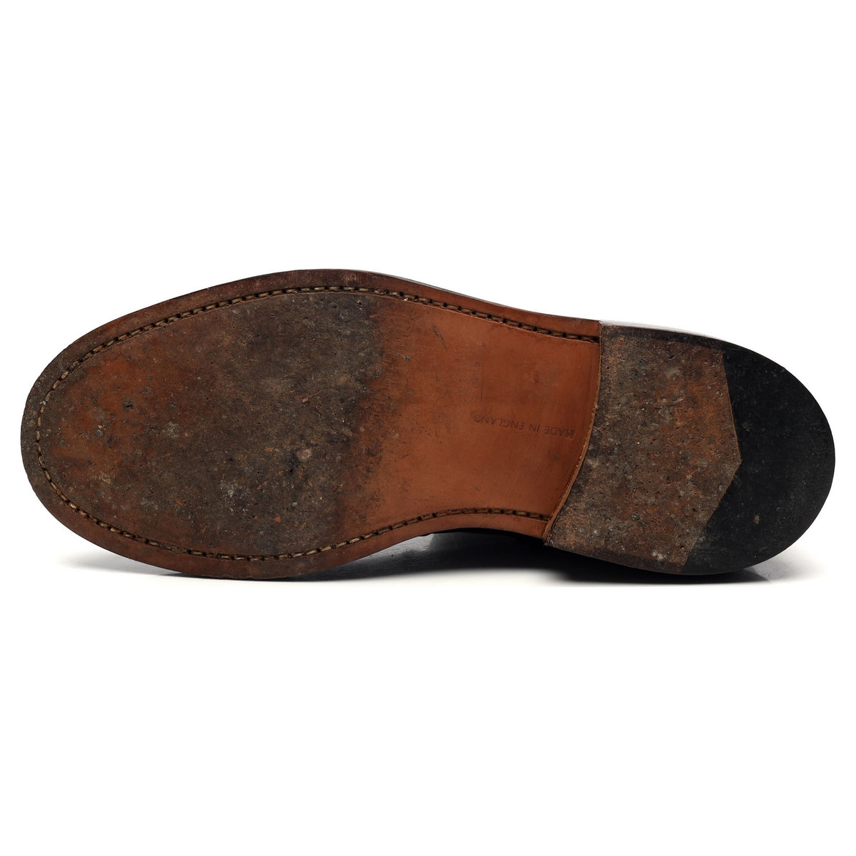 &#39;Angus&#39; Dark Brown Leather Zip Up Boots UK 8