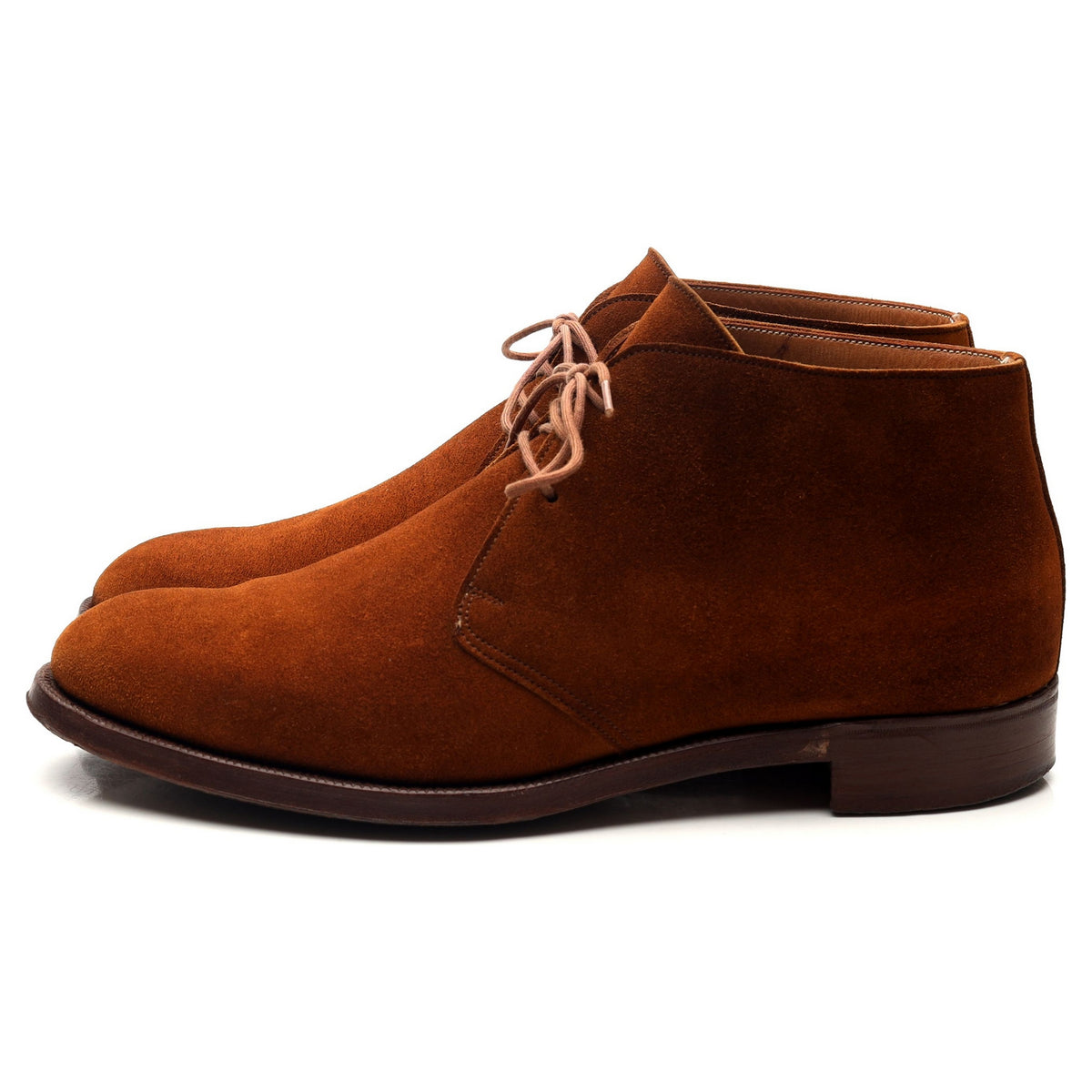 Tan Brown Suede Chukka Boots UK 7 D