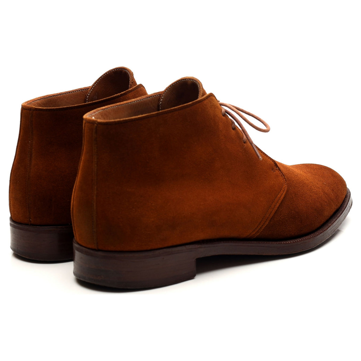 Tan Brown Suede Chukka Boots UK 7 D