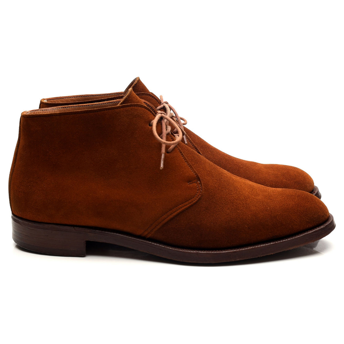 Tan Brown Suede Chukka Boots UK 7 D