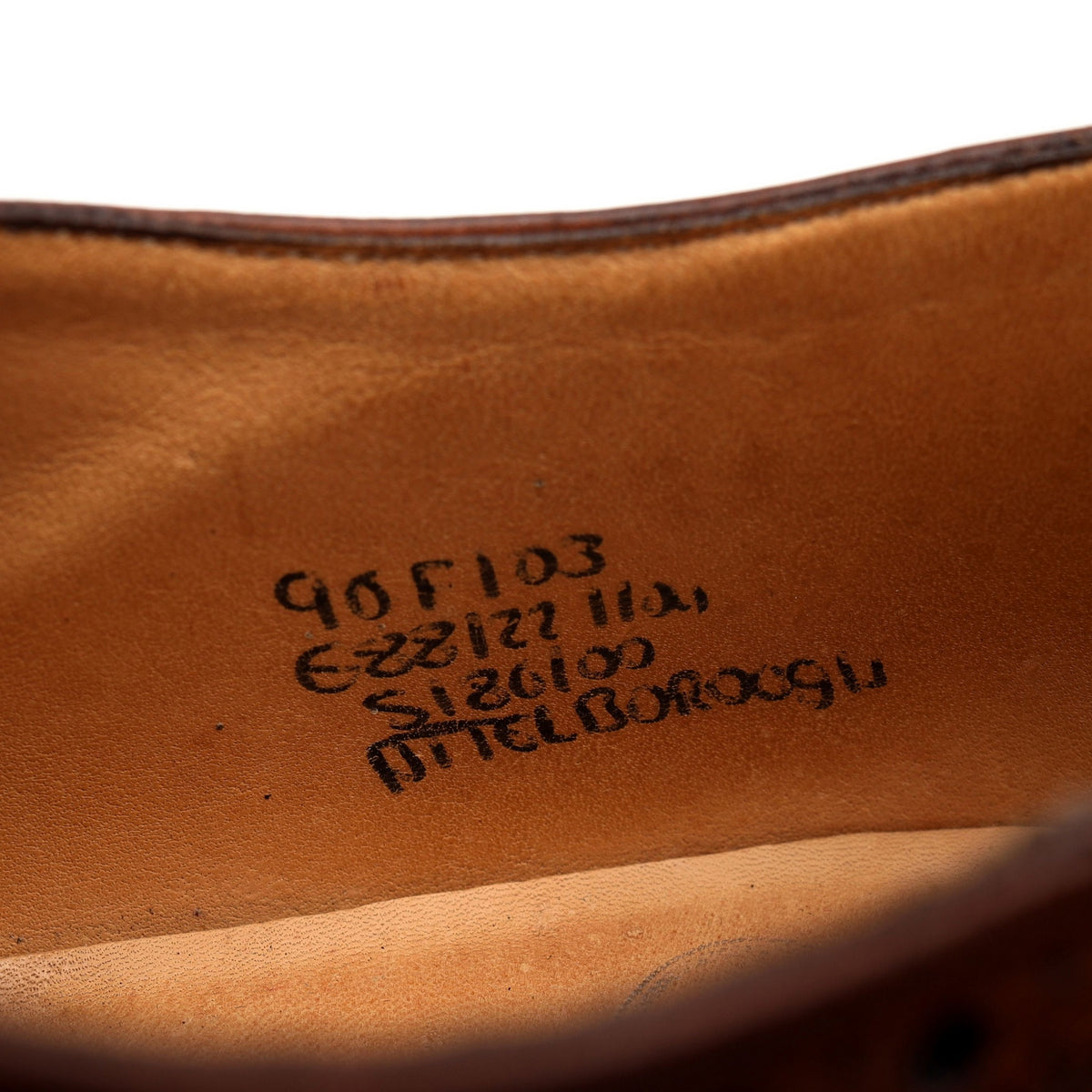 &#39;Attleborough&#39; Brown Leather Oxford Brogues UK 9 F