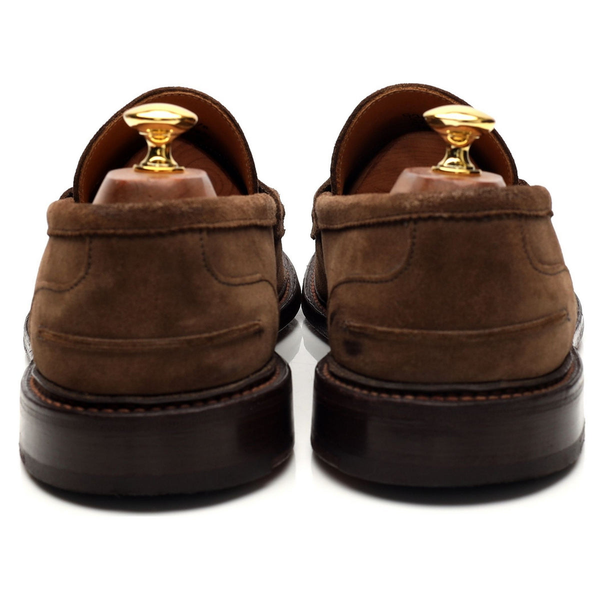 &#39;James&#39; Light Brown Suede Loafers UK 9