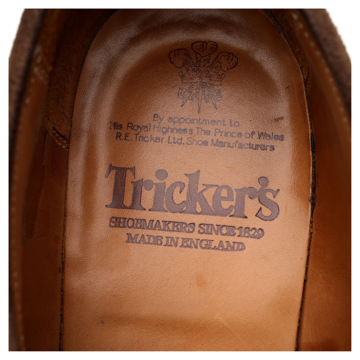&#39;James&#39; Light Brown Suede Loafers UK 9