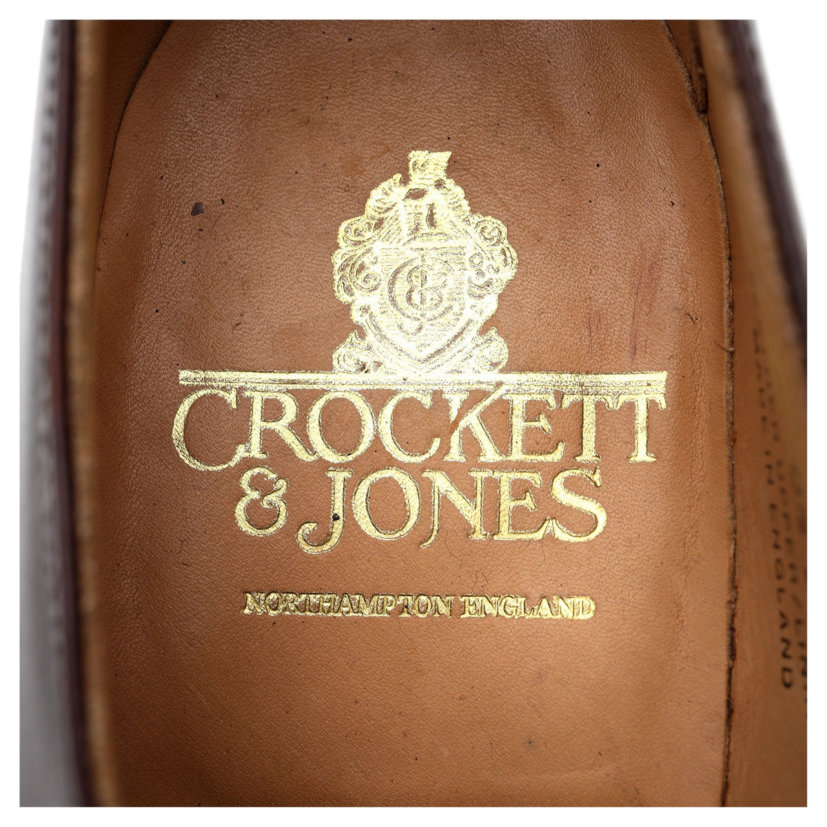 &#39;Moorgate&#39; Dark Brown Leather Oxford Brogue UK 8.5 EE