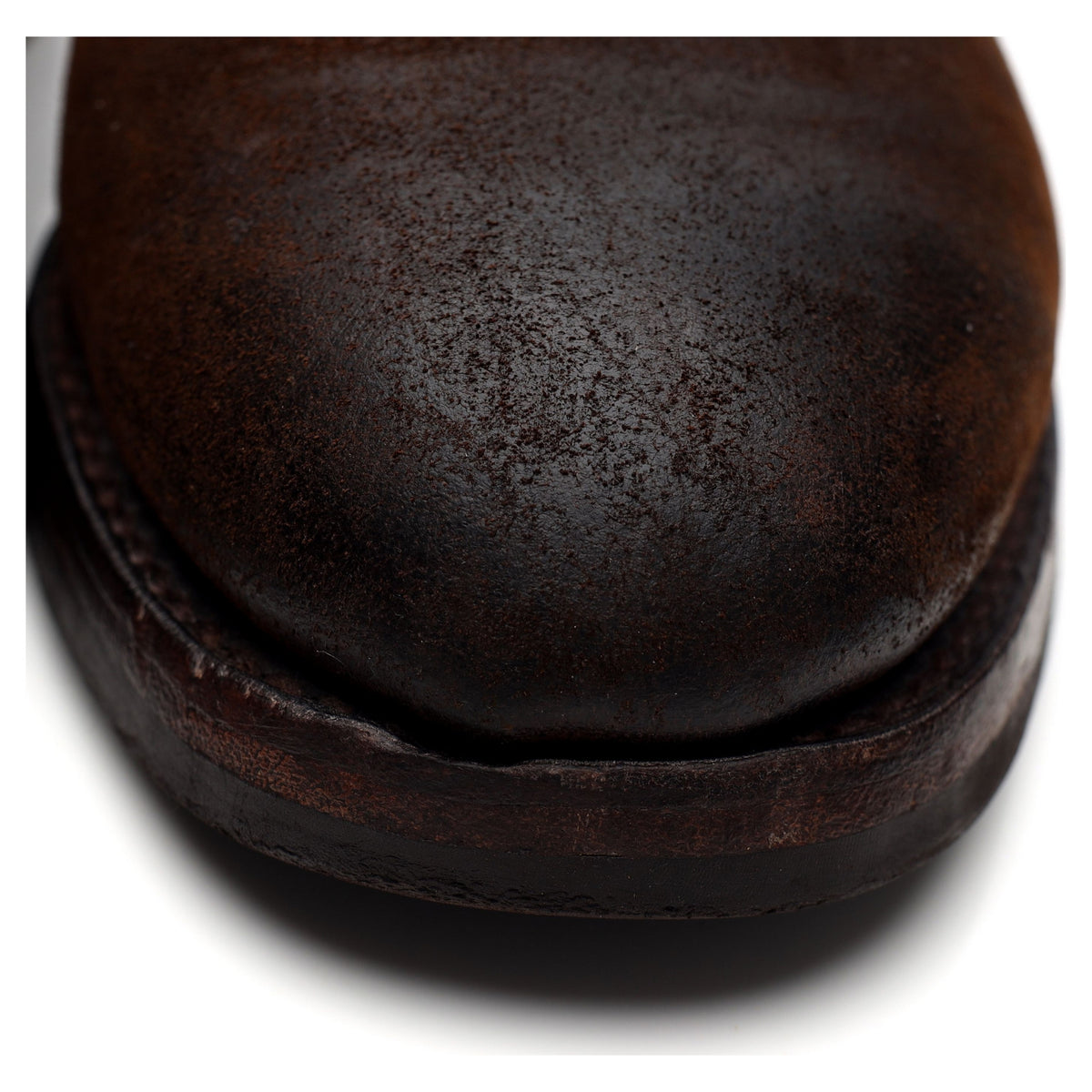 &#39;Chelsea 5&#39; Dark Brown Rough-Out Suede Chelsea Boots UK 7 E