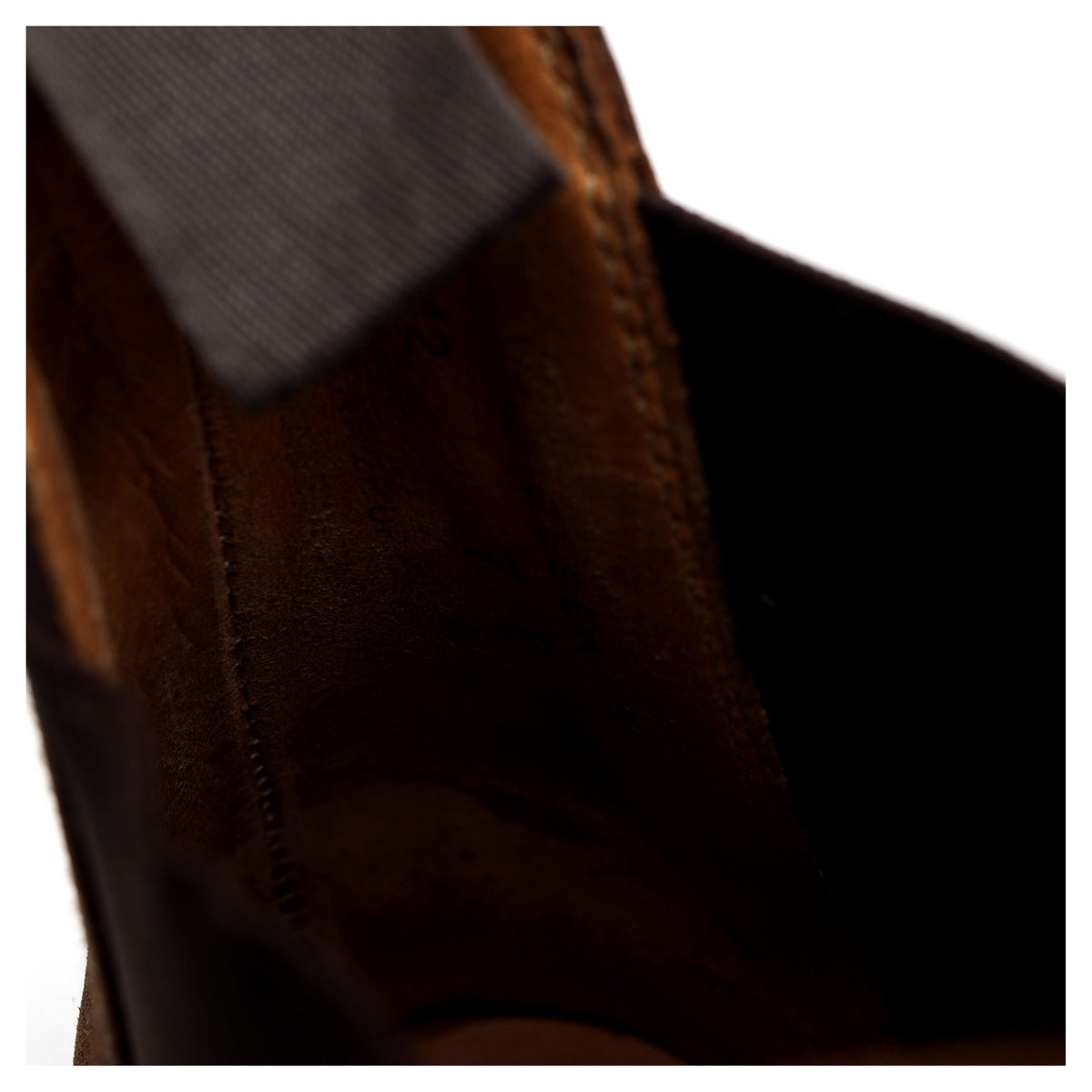 &#39;Chelsea 5&#39; Dark Brown Rough-Out Suede Chelsea Boots UK 7 E