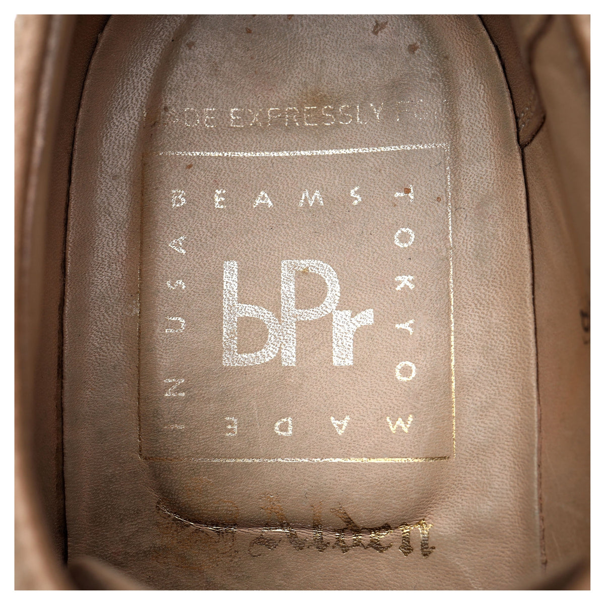 '2632' Sand Suede Derby UK 5.5 US 6 D