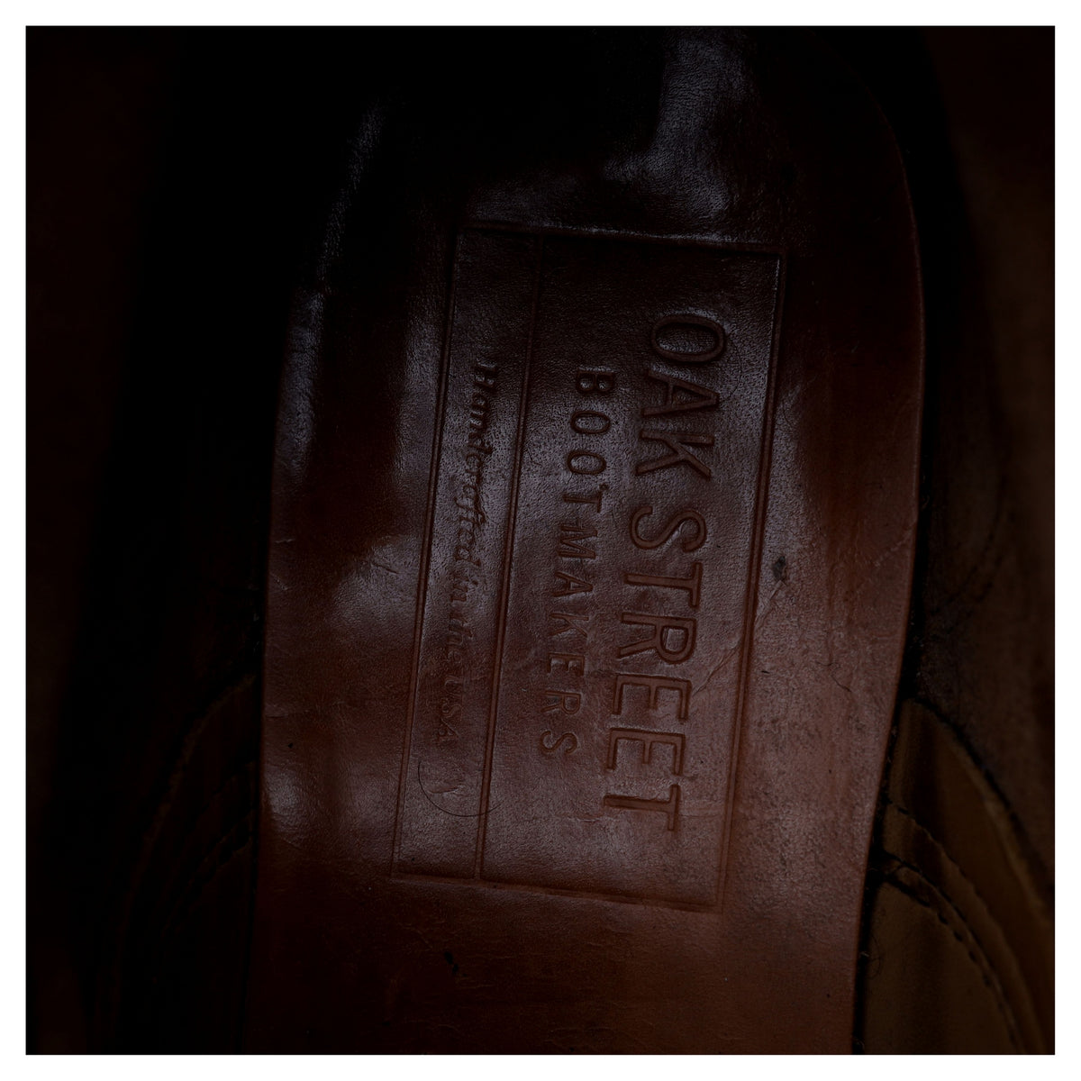 Brown Leather Trench Boots UK 7.5 US 8