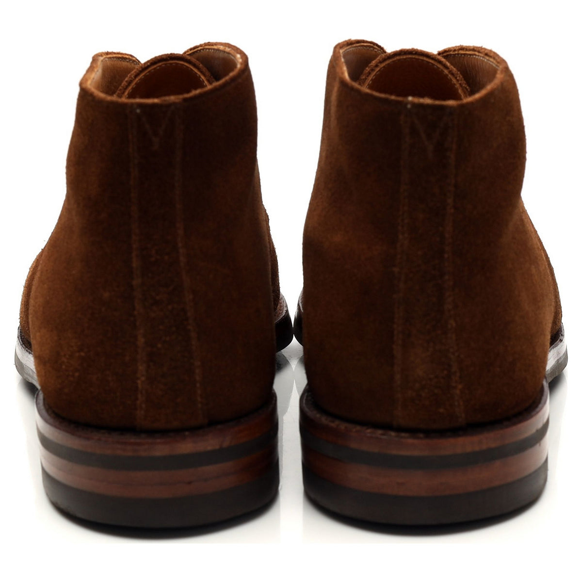 &#39;Chiltern&#39; Snuff Brown Suede Chukka Boots UK 9 E