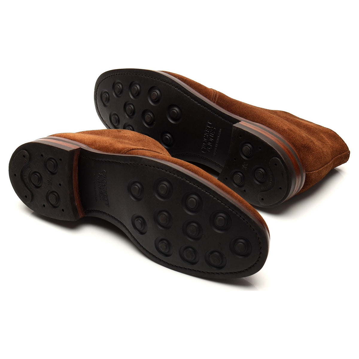 &#39;Chiltern&#39; Snuff Brown Suede Chukka Boots UK 9 E