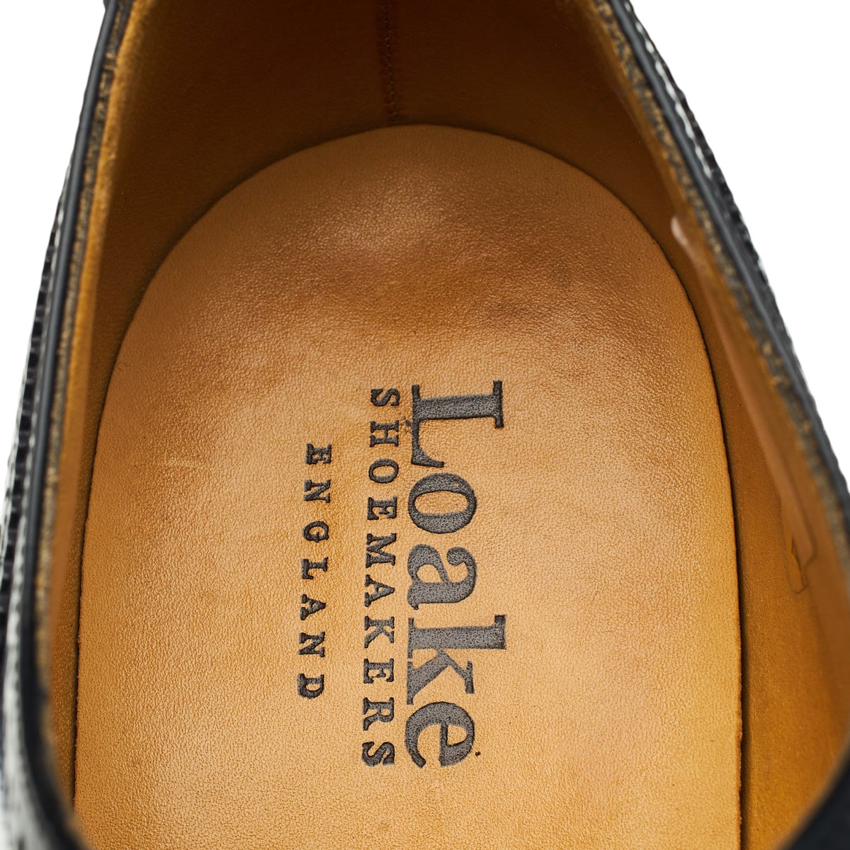 '758' Black Leather Oxford Brogues UK 8.5 F